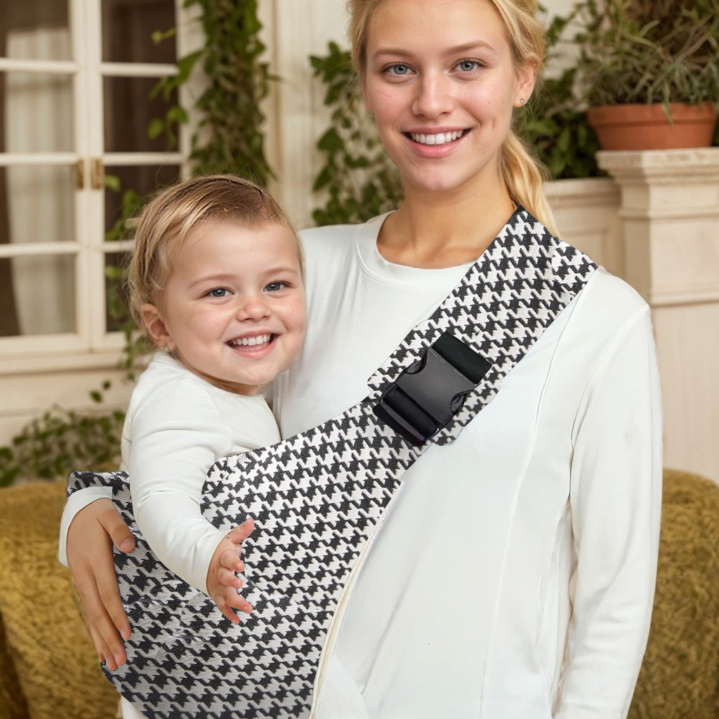 Travel Accessories With Toddler - Newborn Baby Carrier Crossbody Wrap with