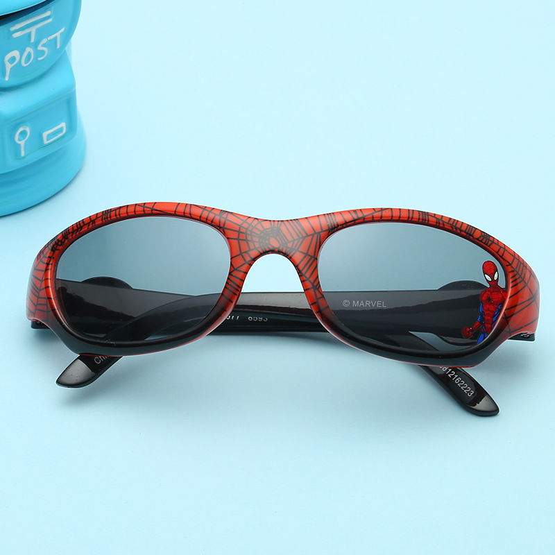 Travel Accessories With Toddler - Generic Kids Spiderman Cartoon Sunglasses Uv400