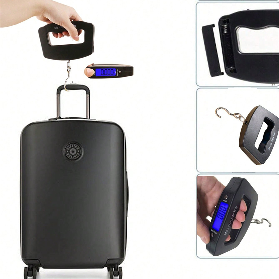 Travel Accessories Display - Portable Scale Digital LCD Display 110lb/50kg