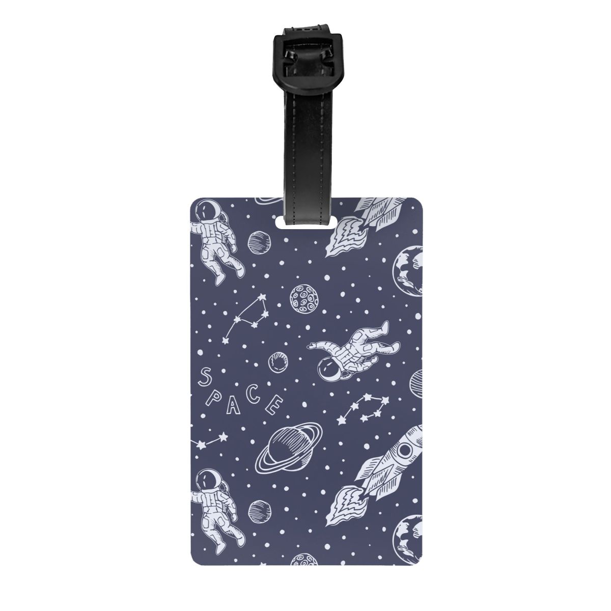 Travel Accessories Unique - Custom Space And Astronaut Luggage Tag