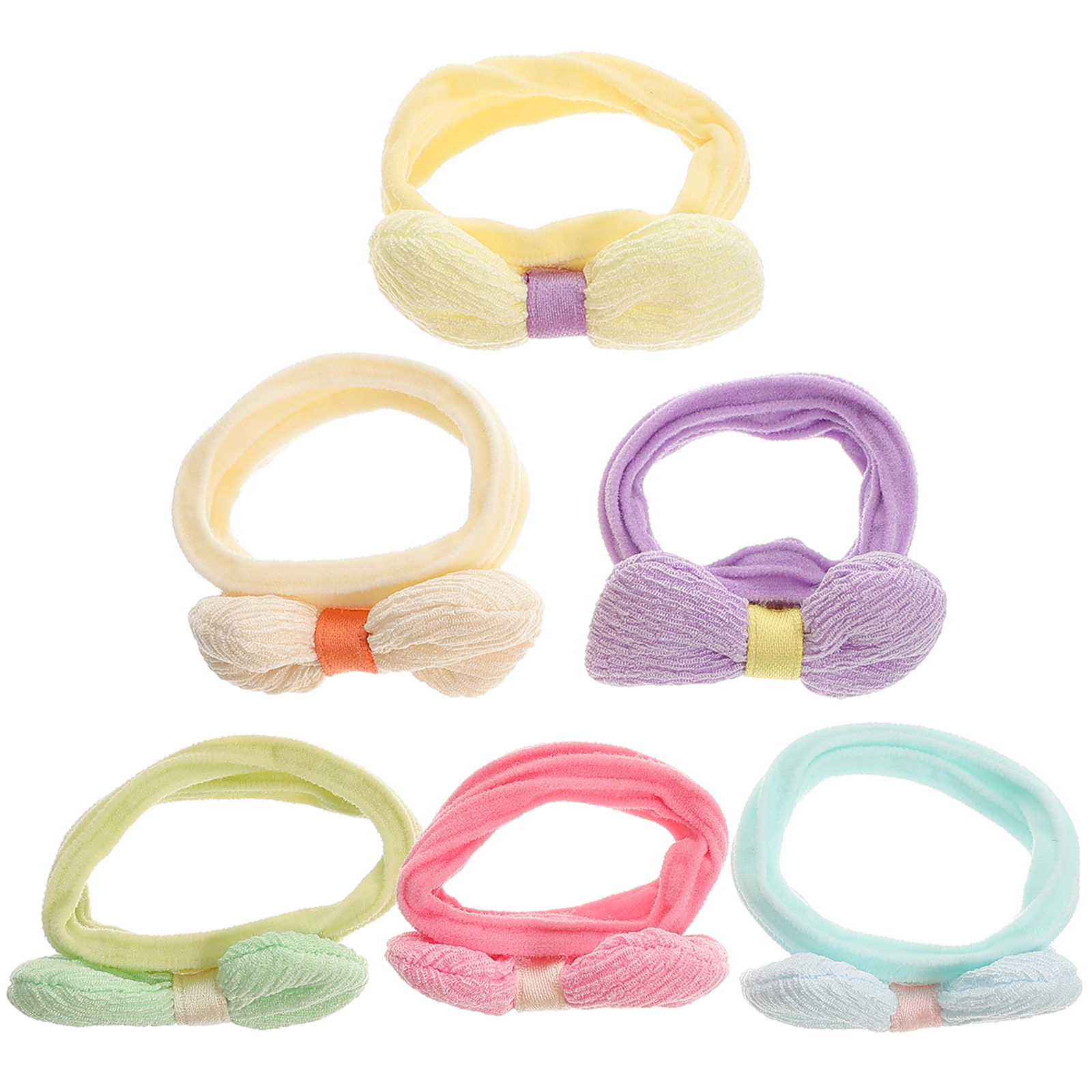 Travel Accessories With Toddler - 6Pcs Baby Girl Hair Ties with