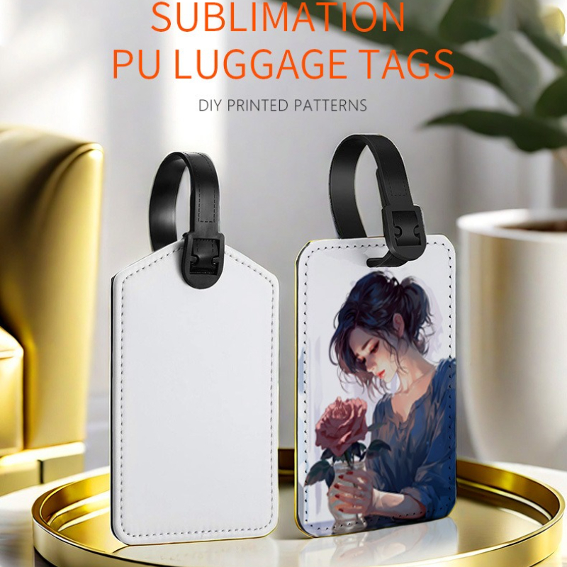 Travel Accessories Unique - Customized Picture PU Leather Luggage Tags
