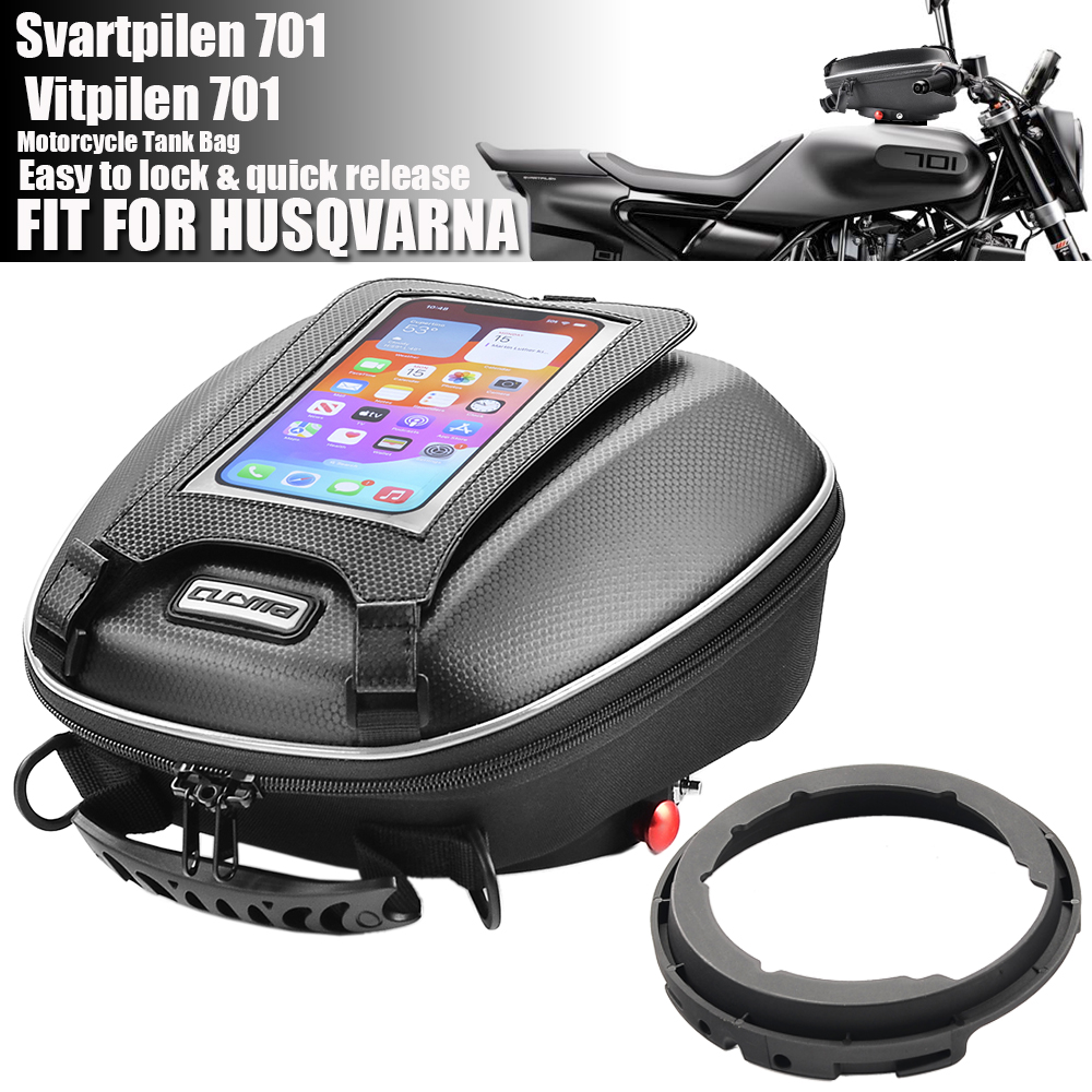 Luggage Cover Protector - Motorcycle Tank Bagfor HUSQVARNA Svartpilen701 Vitpilen701