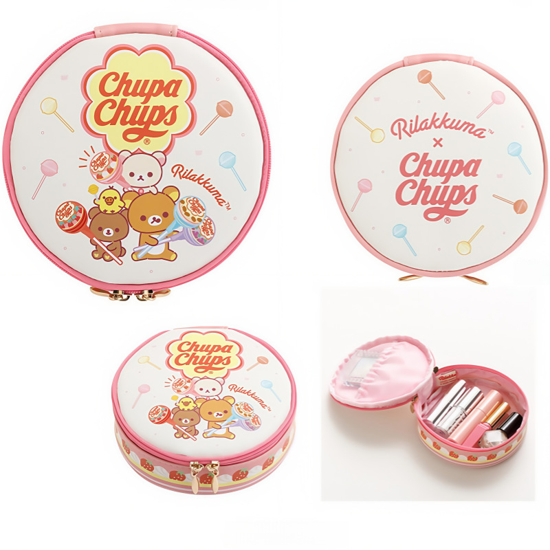 Luggage Cover Protector - Japanese Animation Rilakkuma Pu Round Cake