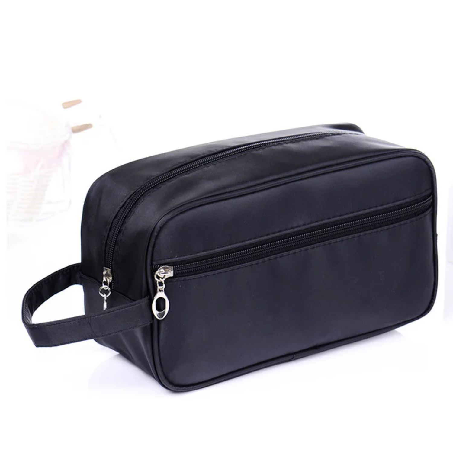 Travel Accessories Kit For Women - Men Travel Makeup Zipper Cosmetic Case
