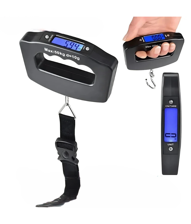 Travel Accessories Display - 50kg Digital Luggage Scale Portable Suitcase