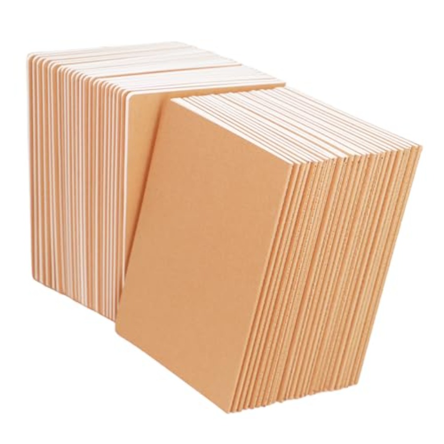 48 Pack A5 Blank Notebook Bulk - Travel Notebook Journal avaliação e preço