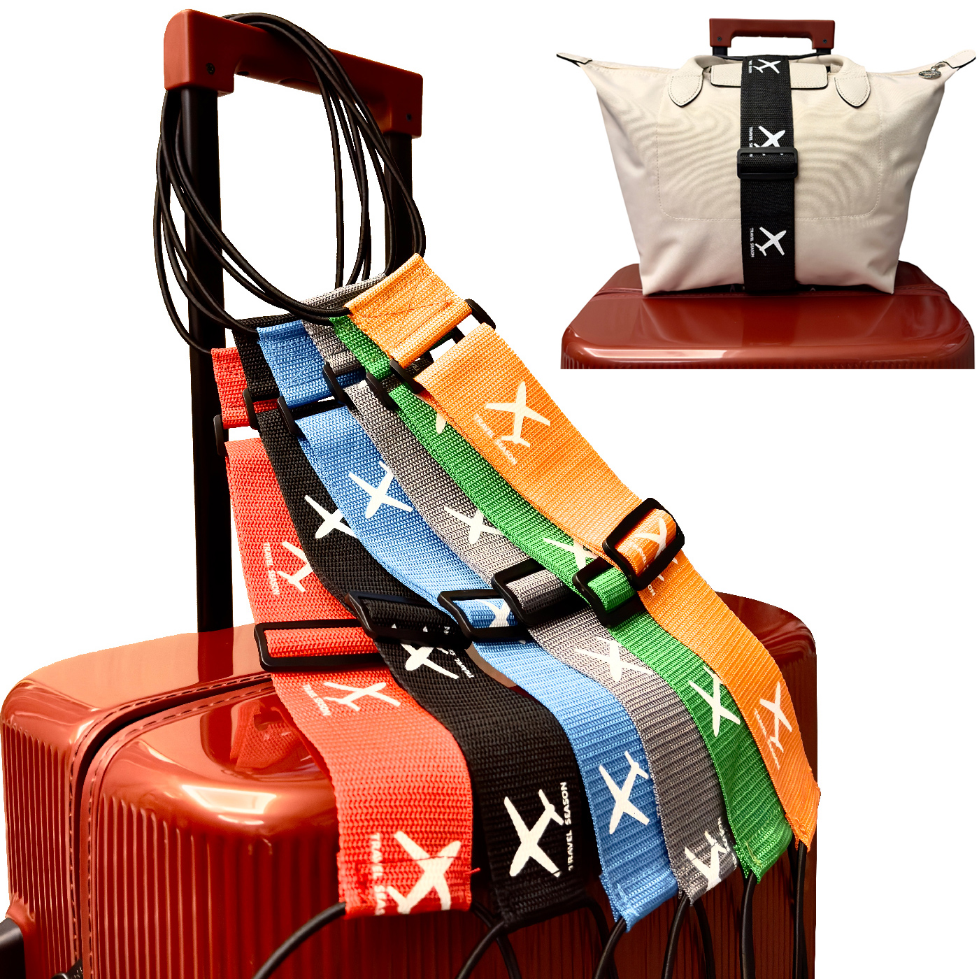 Aircraft printed nylon luggage - Qantas Travel Accessories avaliação e preço