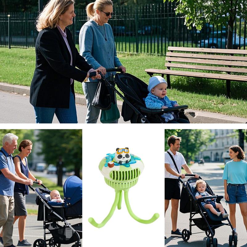 Stroller Fan Clip On Cooling F - Travel Accessories With Toddler avaliação e preço