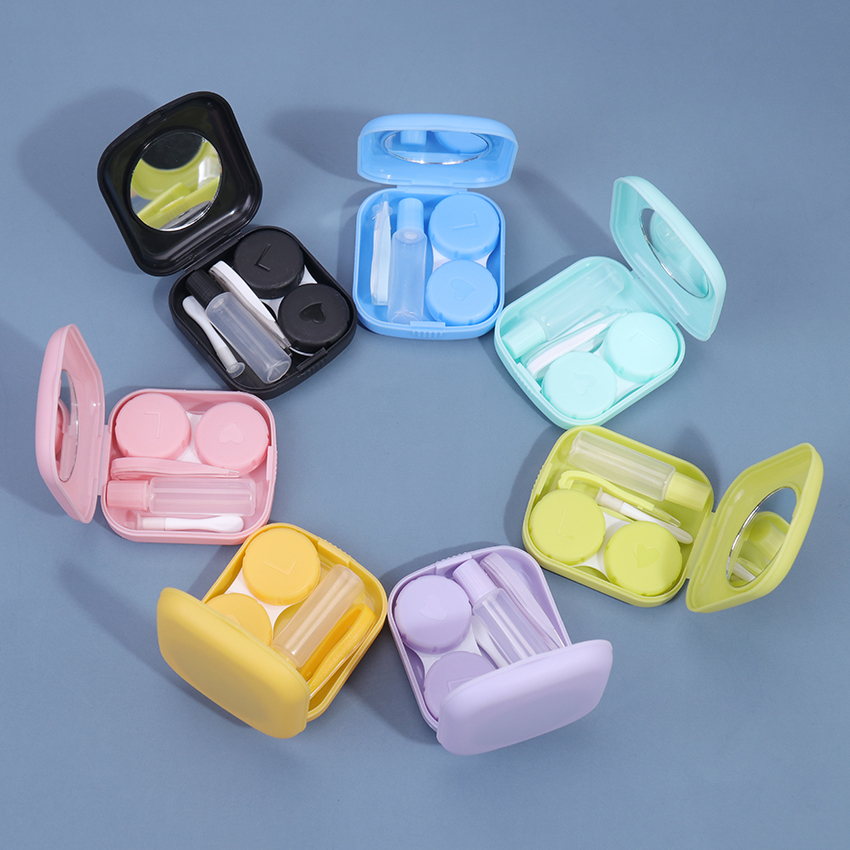 1PC Lovely Contact Lens Case P - Travel Video Accessories avaliação e preço