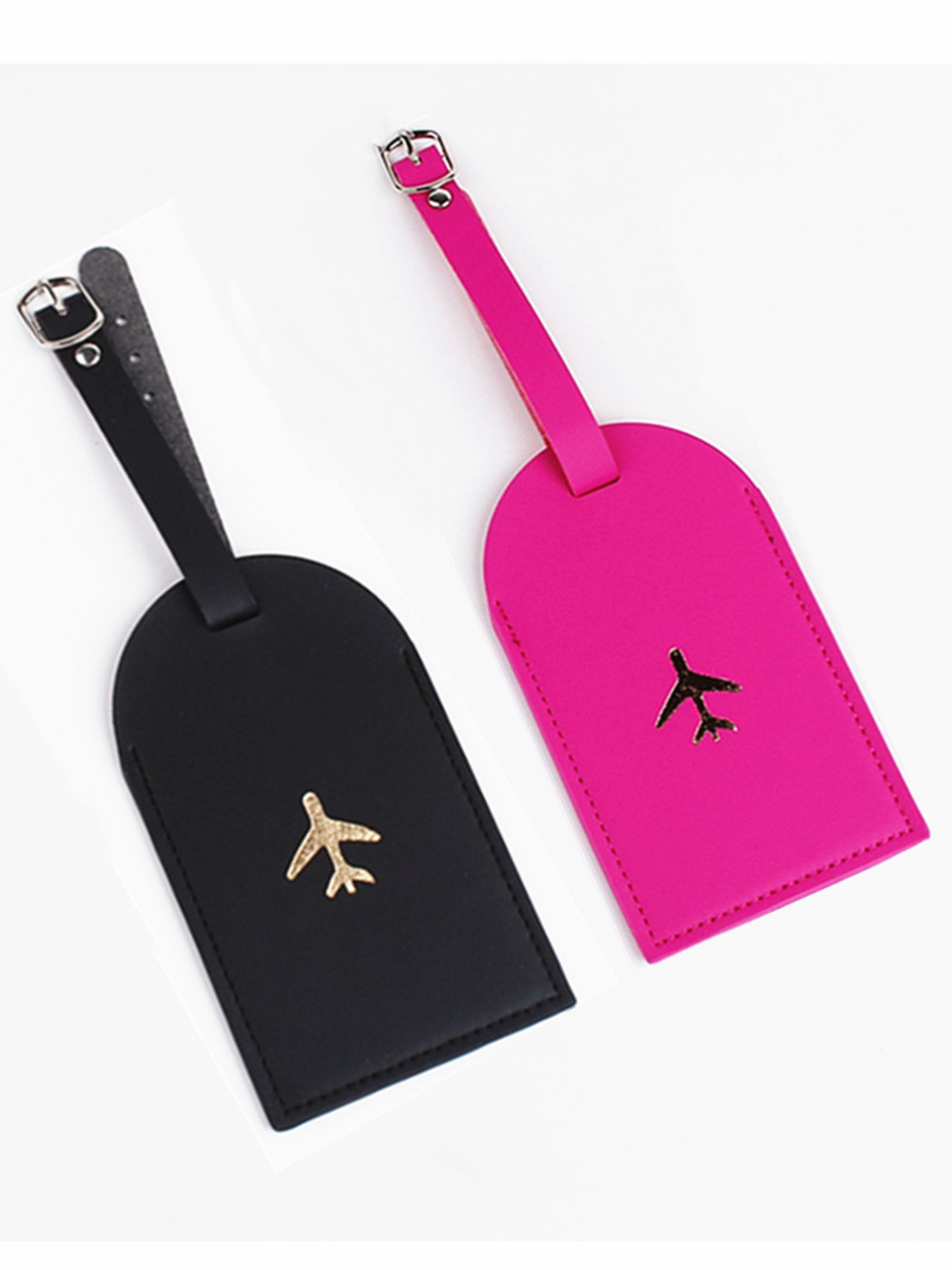 2PCS Plane Luggage Tag Hanging - Qantas Travel Accessories avaliação e preço
