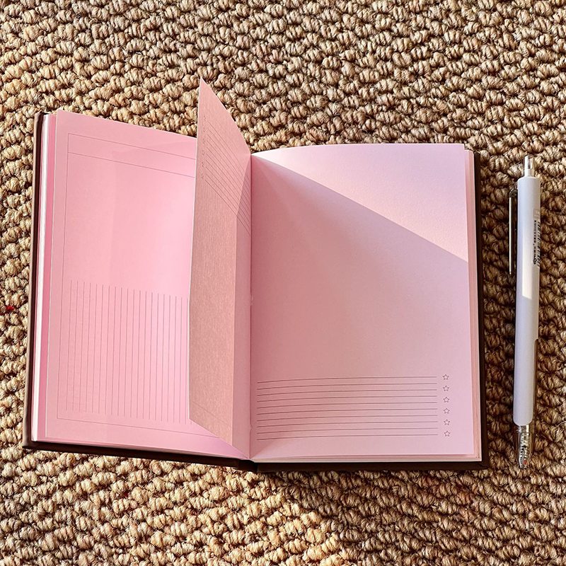 New Strawberry Chocolate Pink  - Travel Notebook Journal avaliação e preço
