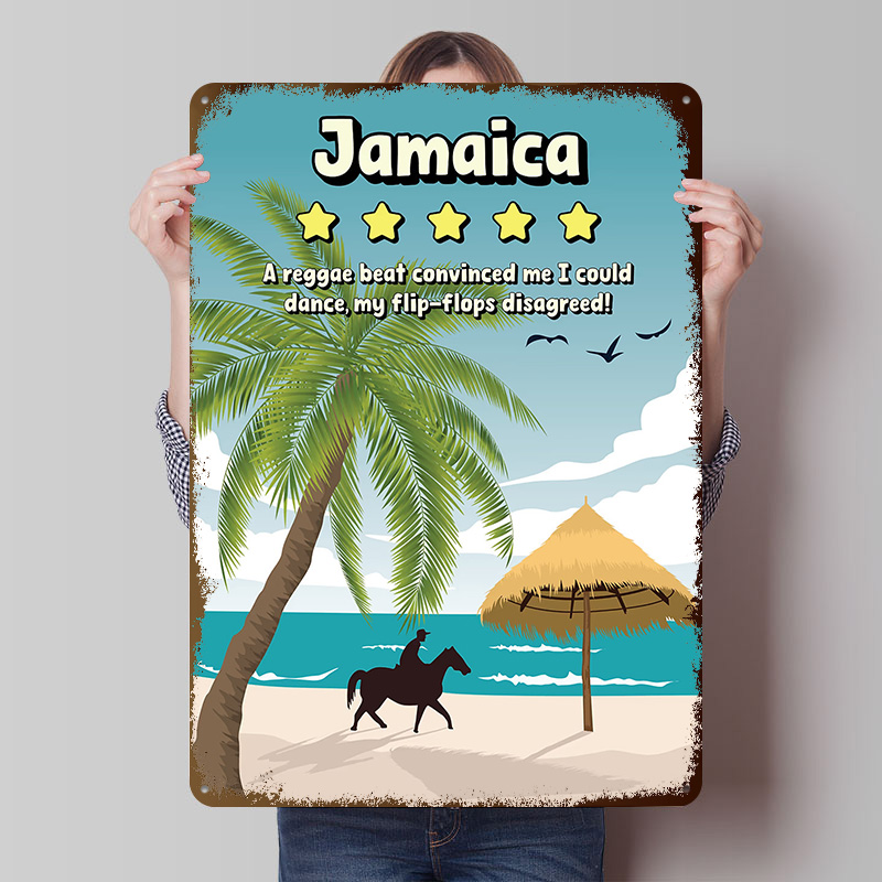Jamaica Funny Review Travel Me - Travel Accessories For Jamaica avaliação e preço