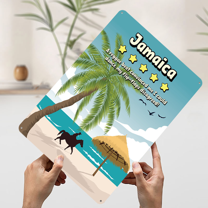 Jamaica Funny Review Travel Me - Travel Accessories For Jamaica avaliação e preço