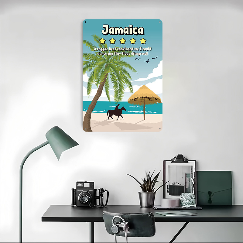 Jamaica Funny Review Travel Me - Travel Accessories For Jamaica avaliação e preço