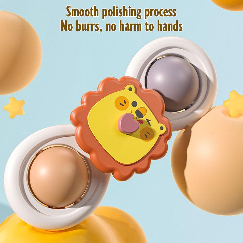 3PCS Suction Cup Rotating Toy  - Travel Accessories With Baby avaliação e preço