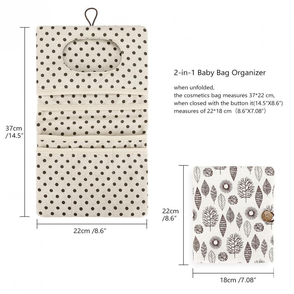Waterproof Baby Diaper Storage - Travel Accessories With Baby avaliação e preço