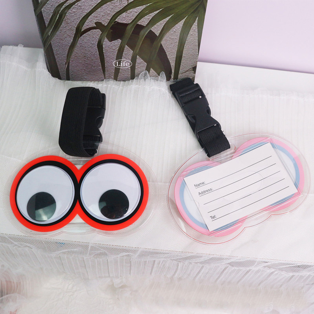 Cute Eyes Luggage Tags Funny S - Travel Accessories Unique avaliação e preço