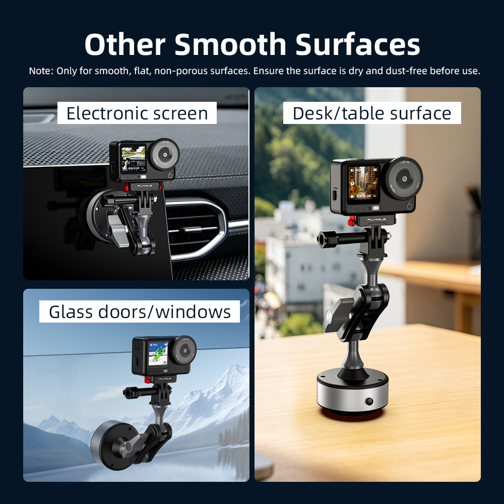 Suction Cup Mount Holder Stand - Travel Video Accessories avaliação e preço
