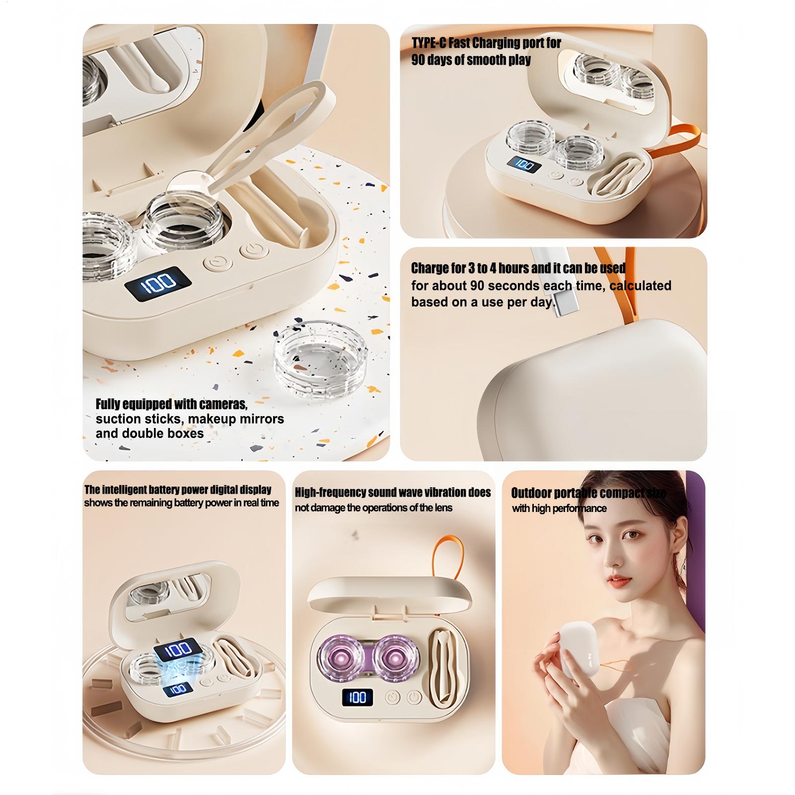 Travel Contact Lens Case Kit U - Travel Video Accessories avaliação e preço