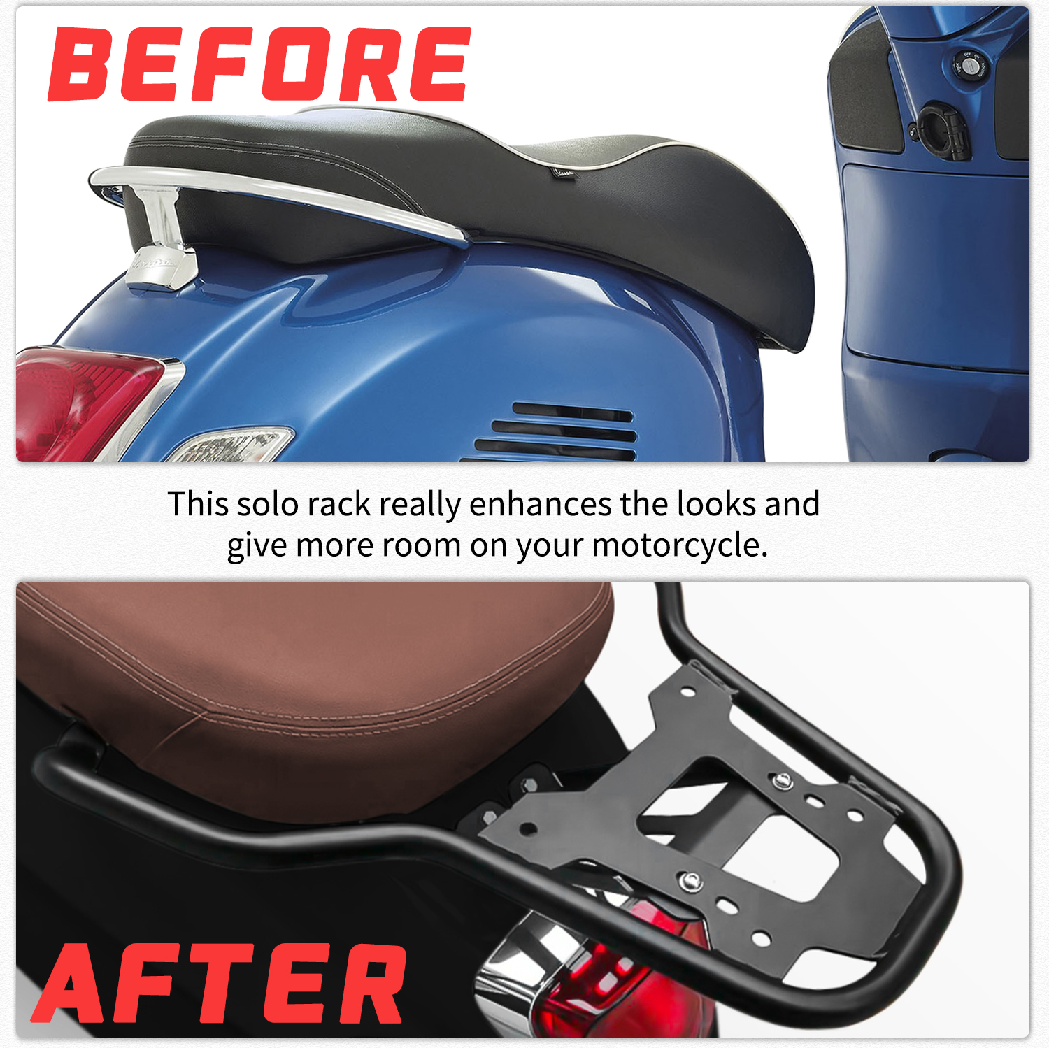 For Vespa GTS 250 300 Sprint P - Luggage Cover Protector avaliação e preço
