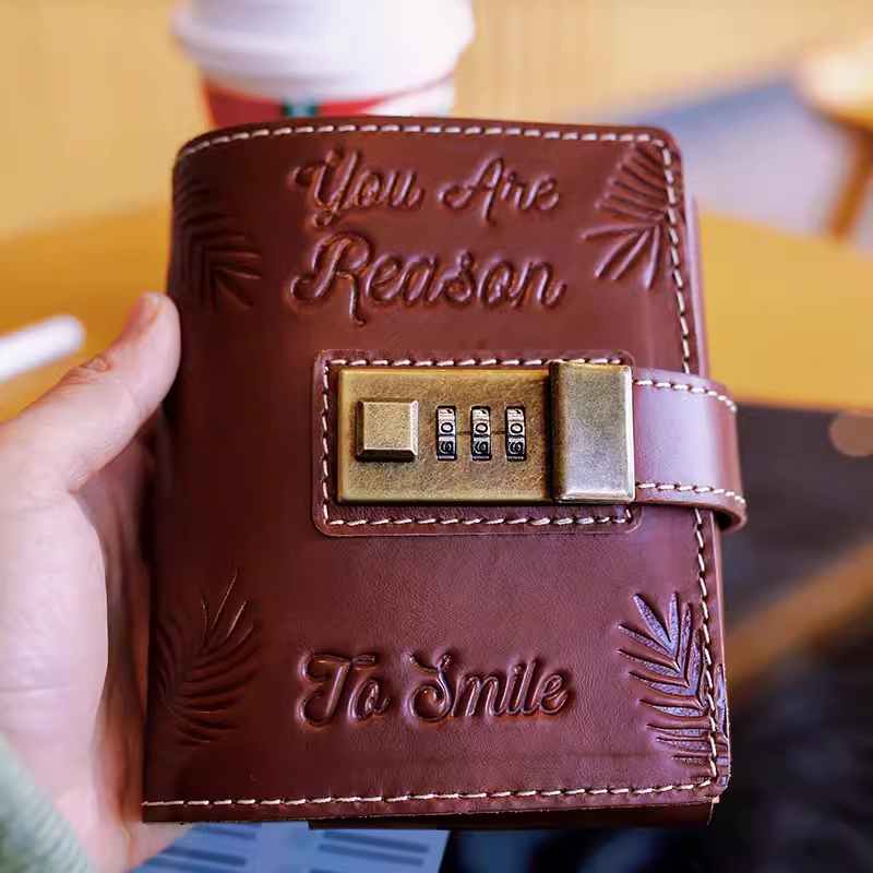 Handmade Genuine Leather Binde - Travel Notebook Journal avaliação e preço