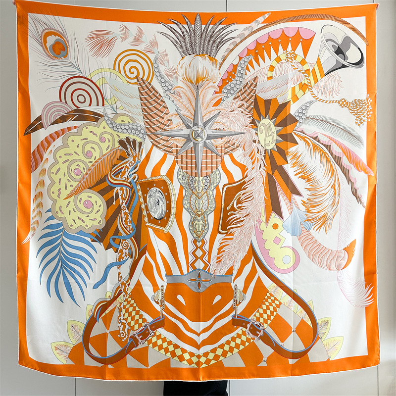 Designer Silk Scarf Women Spri - Travel Accessories Aesthetic avaliação e preço