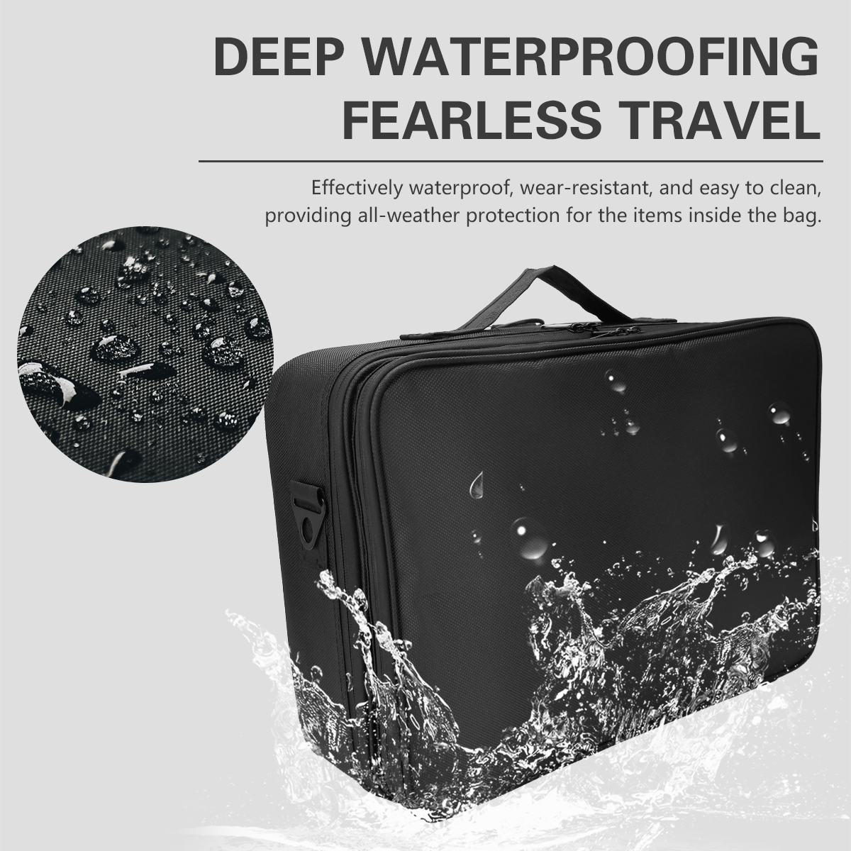 Barber Backpack Portable Clipp - Travel Accessories Kit Bag avaliação e preço