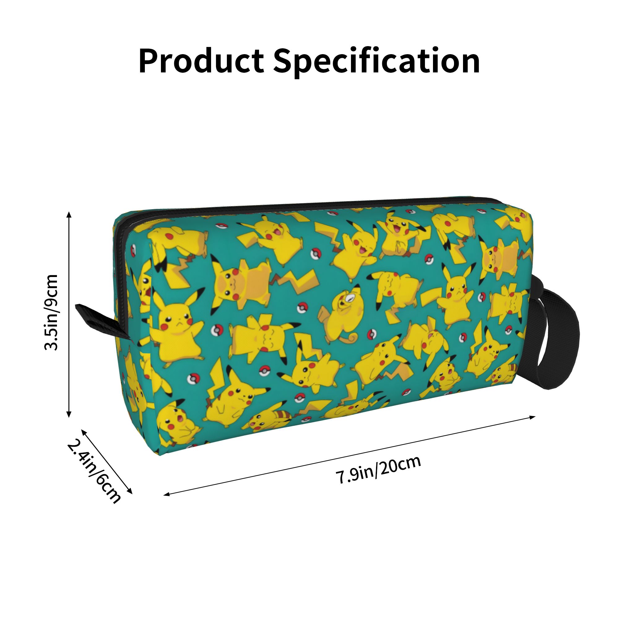 Custom Travel Bikachus Cartoon - Travel Accessories Kit For Women avaliação e preço