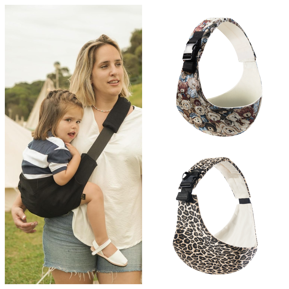 Newborn Baby Carrier Crossbody - Travel Accessories With Toddler avaliação e preço