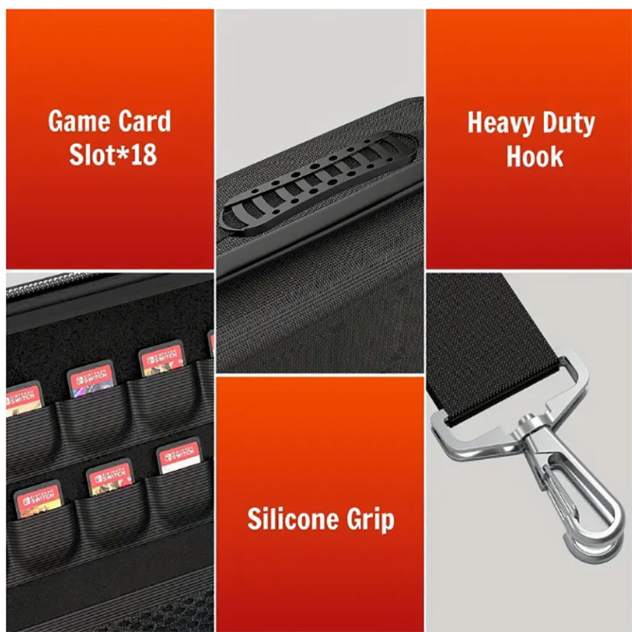 For Switch 2 Large Capacity St - Travel Accessories Kit Bag avaliação e preço