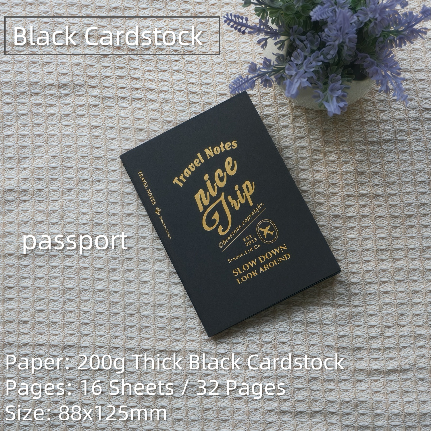 Fromthenon Durable Thicken Sta - Travel Notebook Journal avaliação e preço