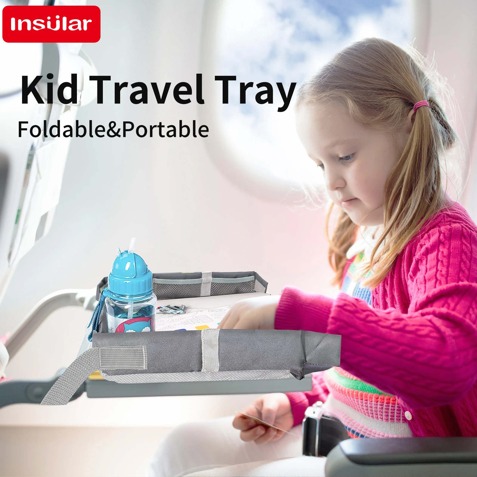INSULAR Kids Car Seat Travel T - Travel Accessories With Toddler avaliação e preço