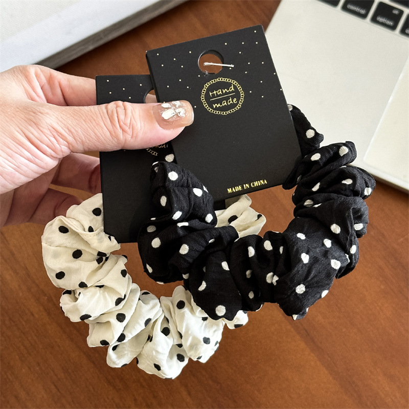 11cm/14cm Dot Cloth Scrunchies - Travel Accessories Girls avaliação e preço