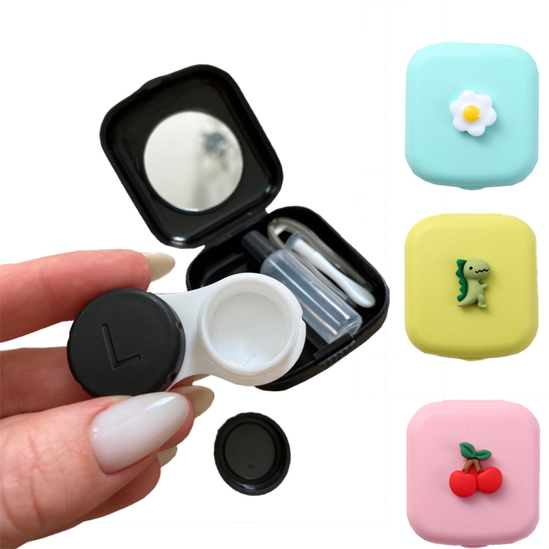 Mini Contact Lens Case Solid C - Travel Video Accessories avaliação e preço