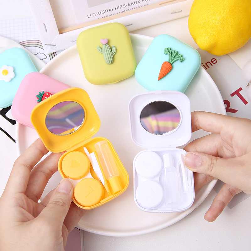 Mini Contact Lens Case Solid C - Travel Video Accessories avaliação e preço