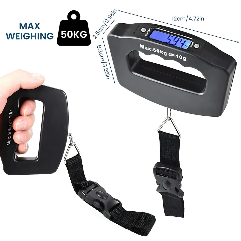 Portable Scale Digital LCD Dis - Travel Accessories Display avaliação e preço