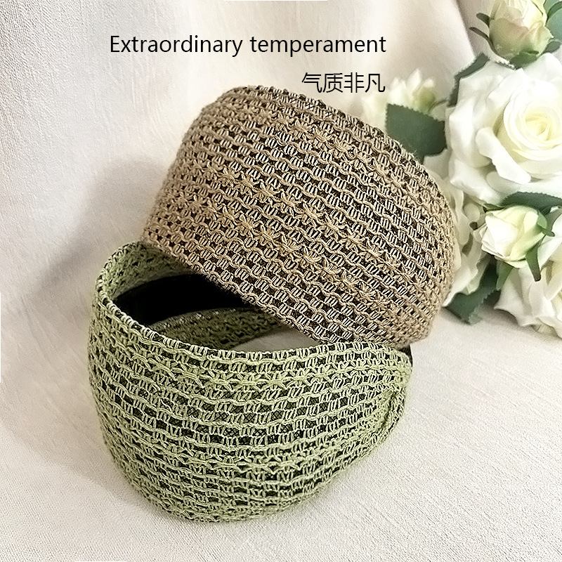 8 Cm Wide-brimmed Headband New - Travel Accessories Aesthetic avaliação e preço