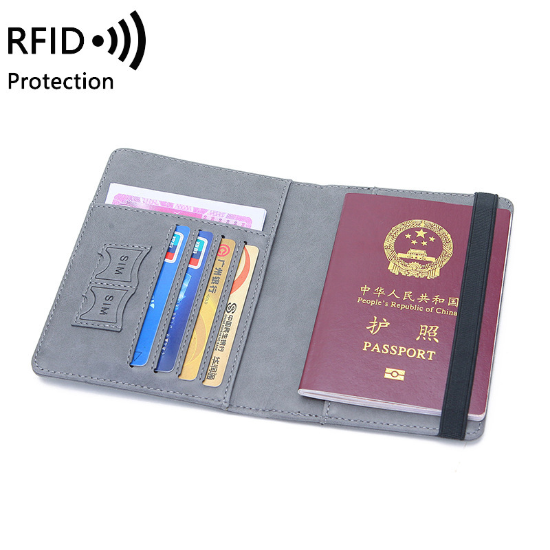 Unisex PU Leather Passport Hol - Travel Accessories Plane avaliação e preço