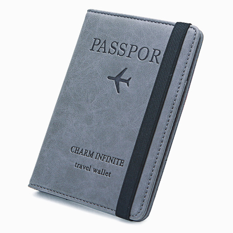 Unisex PU Leather Passport Hol - Travel Accessories Plane avaliação e preço