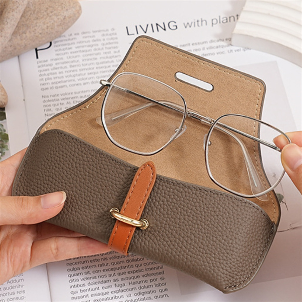 Leather Reading Glasses Bags W - Travel Reading Accessories avaliação e preço
