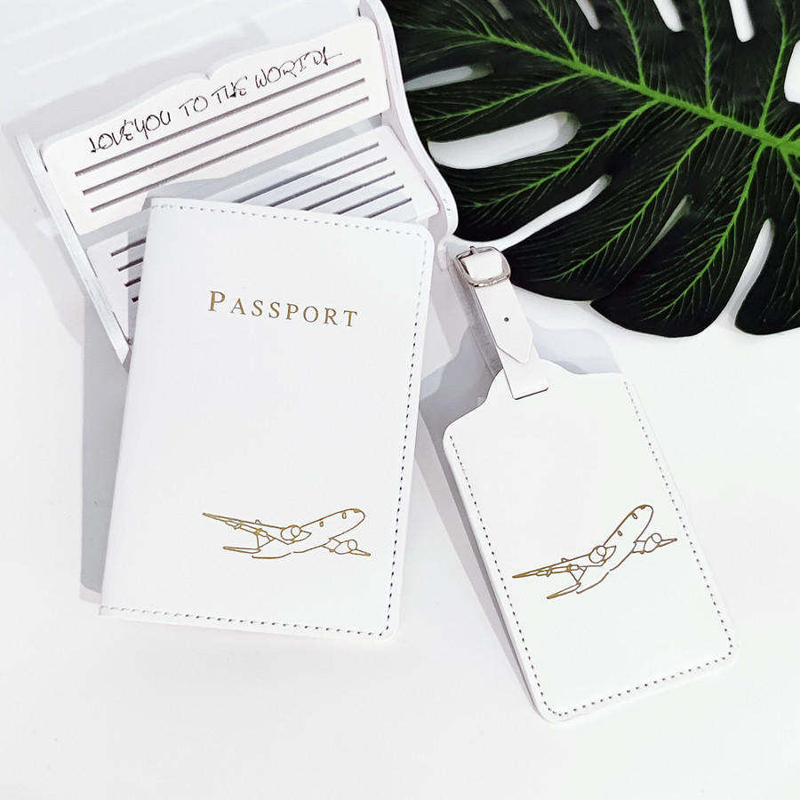 2PCS/Set Aircraft Passport Cov - Qantas Travel Accessories avaliação e preço