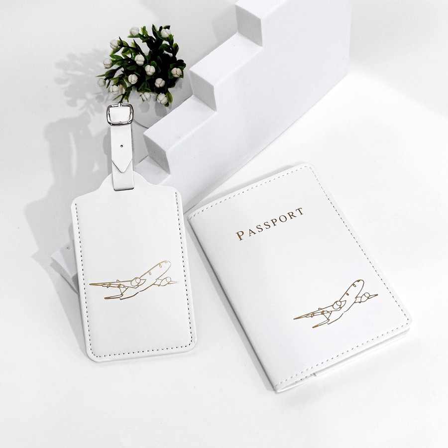 2PCS/Set Aircraft Passport Cov - Qantas Travel Accessories avaliação e preço