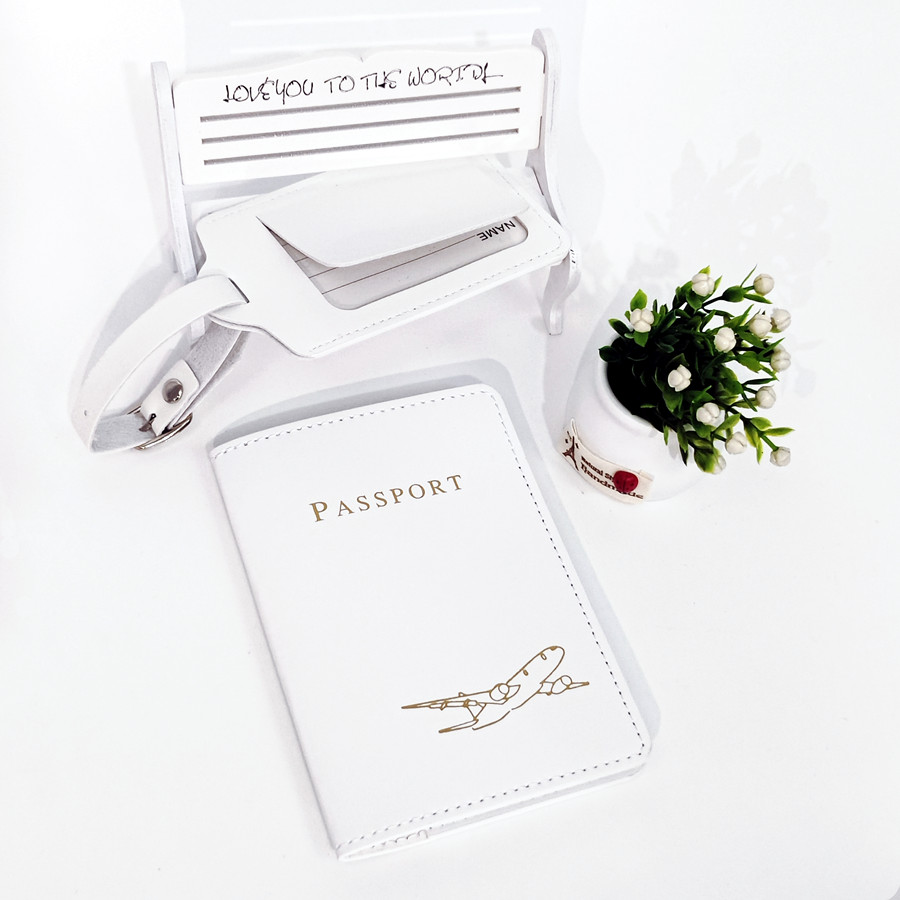 2PCS/Set Aircraft Passport Cov - Qantas Travel Accessories avaliação e preço