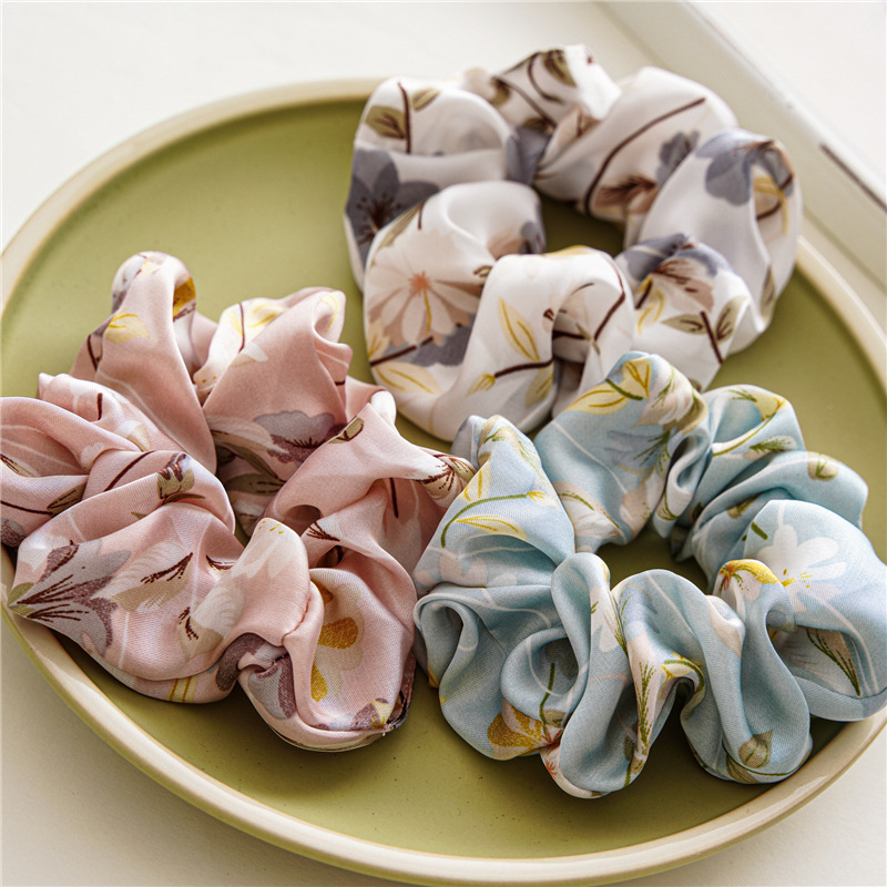 Floral Print Triangle Head Sca - Travel Accessories Girls avaliação e preço