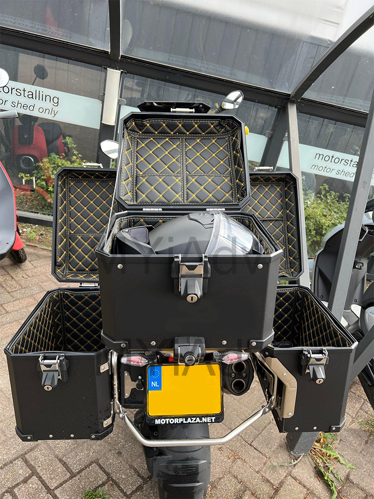 Motorcycle Panniers Top Case  - Luggage Cover Protector avaliação e preço