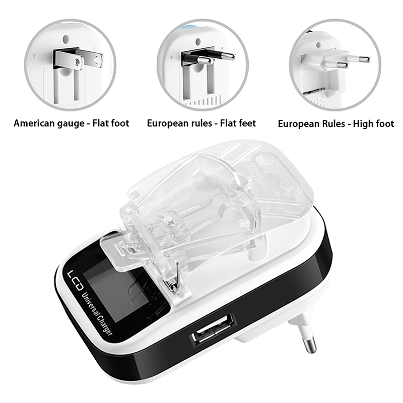 Universal Battery Charger Trav - Travel Accessories Display avaliação e preço