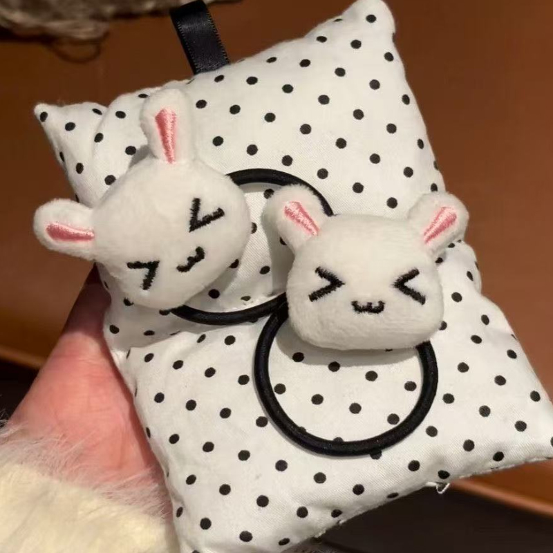 Sweet Plush Bunny Hair Tie Cut - Travel Accessories Girls avaliação e preço