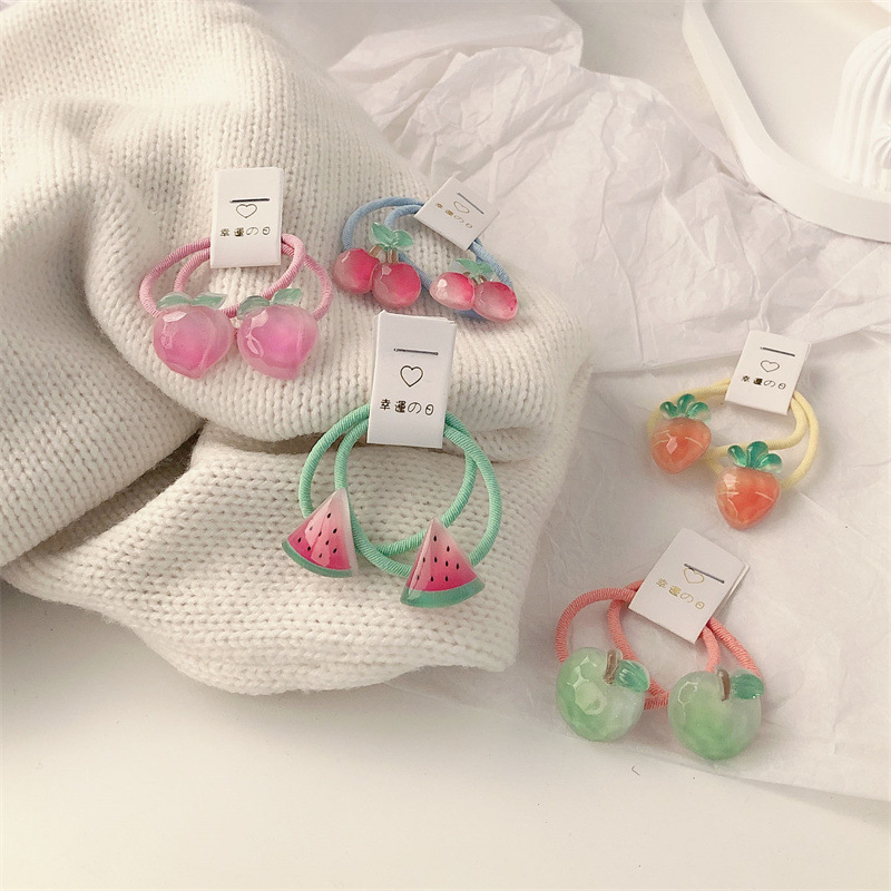 Kids Carrot Hair Ties 5 Pair N - Travel Accessories Girls avaliação e preço