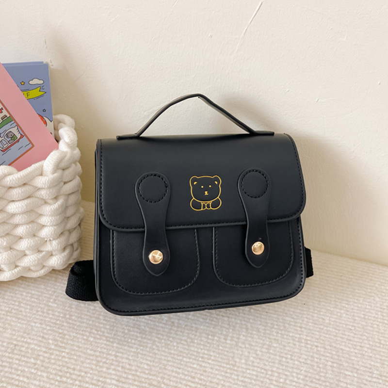 Bear Kids Backpack PU Leather  - Travel Accessories With Baby avaliação e preço